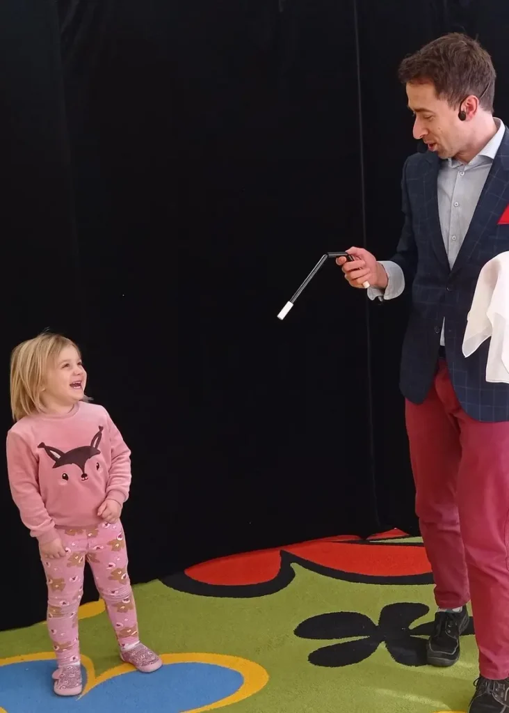 Pokaz iluzji na wesoło w przedszkolu Śląsk