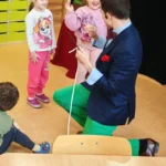 Pokazy iluzji na wesoło w przedszkolach