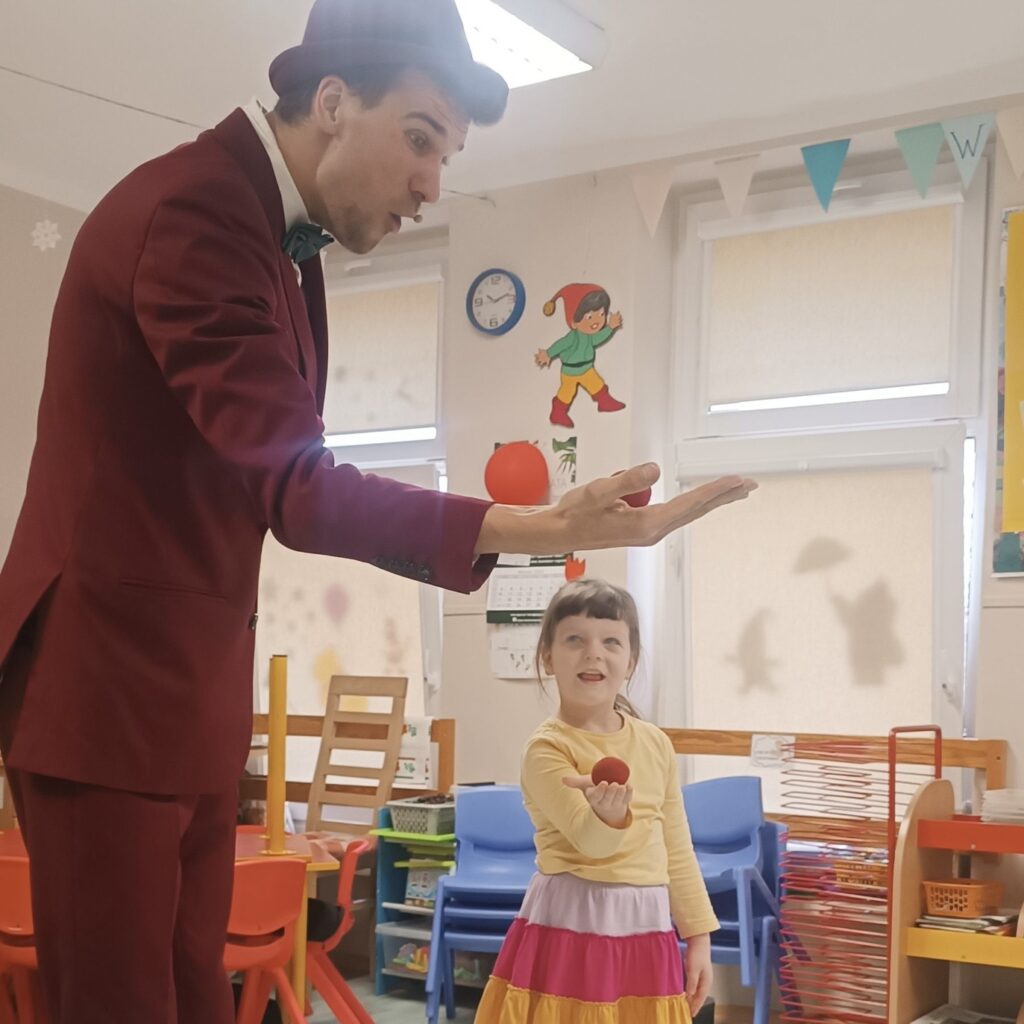 Iluzjonista dla dzieci w przedszkolu